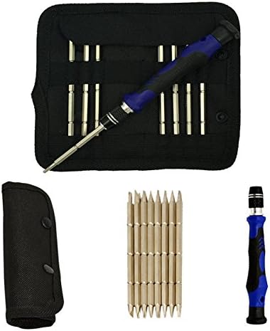 9 In 1 Screwdriver Kit 16 Bits Magnetized Steel Main Driver Two-side Kit Design