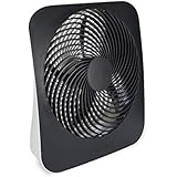 O2COOL 10-Inch Portable Desktop Air Circulation Battery Fan - 2 Cooling Speeds - With AC Adapter