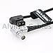 Alvin's Cables RED Komodo-X Power Cable for RED DSMC2 Epic Scarlet D-Tap to 6 Pin Female Right Angle Cable for DJI Ronin 4D 1M/39.4inches