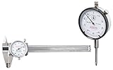 Grizzly G9784 4-Inch Dia Length Caliper/Indicator Set