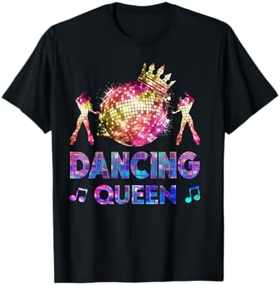 Amazon.com: Dancing Queen Shirt Vintage Dancing 70s T-Shirt T