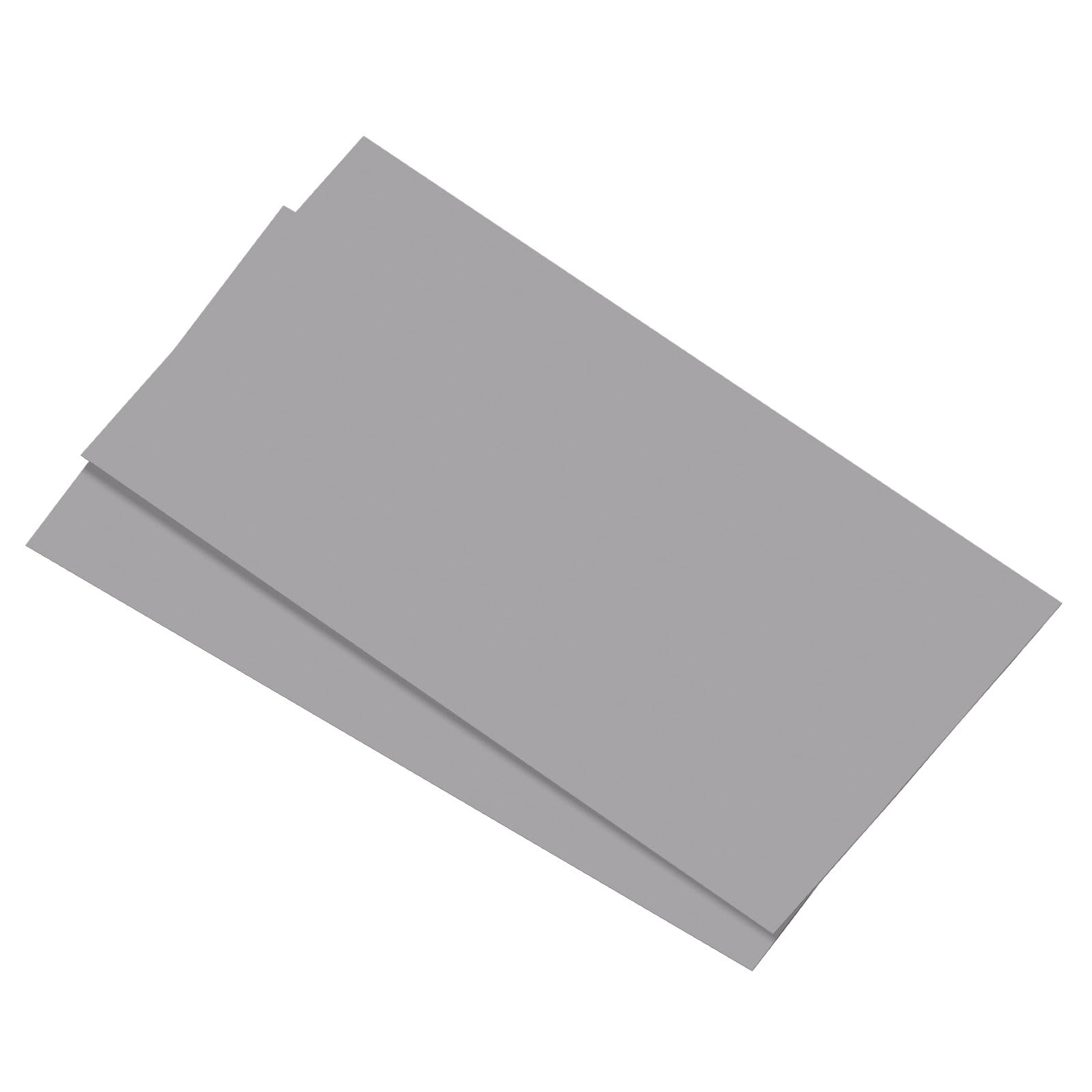 PATIKIL 15.7"x7.9" Magnetic Vent Cover, 2 Pack Floor Wall Air Registers Cover Strong Magnet Vent Blocker for Home RV HVAC Fireplace Furnace, Silver Gray