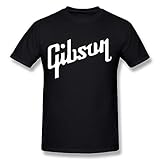 Teelife Men's Gibson Musical Instruments Logo T-shirt