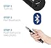 Selfie Stick, Nekteck Self-portrait Monopod Extendable Selfie Stick with built-in Wireless Bluetooth Remote Shutter with Adjustable Phone Holder for iPhone 6 Plus 5 5s 5c, All Android Bluetooth device
