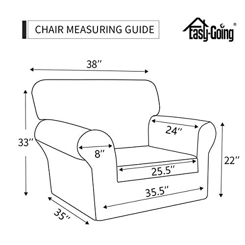 6 Easy+Going+Pieces+Microfiber+Stretch+Slipcover