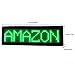 Koolertron Programmable LED Digital Scrolling Message Name Tag Id Badge(12x48 Pixels) (Green)