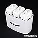 Favrison White OCDAY 3 in 1 3 Port Battery Dock Battery Flight Charger for DJI Phantom 2/3
