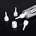 Outus Glue Applicator Precision Tips for 3.7 oz E6000 Adhesive Tube, Plastic, 4 Pack