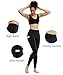 HKJIEVSHOP High Waist Yoga Pants, Pocket Yoga Pants Tummy Control Workout Pants 4 Way Stretch Pocket Leggings Blackthumb 3