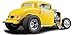 1932 Ford Blown 3 Window Deuces Wild Yellow Limited Edition to 960 Pieces Worldwide 1/18 Diecast Model Car by ACME A1805015