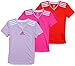Adidas Big Girls Youth 3-stripe V-neck Athletic Shirt
