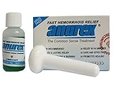 Anurex - Hemorrhoid Relief Clinicall results 95 %effective First Reg. with FDA Aug. 1986 Patented Since 1986