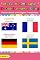 Livro My First Portuguese 50 Country Names & Flags Picture Book: Bilingual Early Learning & Easy Teaching Portuguese Books for Kids (Teach & Learn Basic Portuguese words for Children Livro 18)
