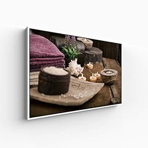 Canvas Wall Art for Living Room, Bedroom Spa Framed Canvas Prints for Home Decoration Ready to Hang - 16"x24" inches