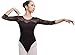 Limiles Adult Ballet 3/4 Sleeve Lace Back Leotard