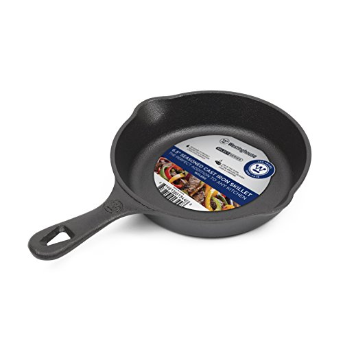 Westinghouse WFL650 Select Series Seasoned Cast Iron 6.5Inch Skillet