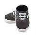 Huluwa Baby Shoes Non-slip First Walking Shoes, Rubber Sole Canvas Shoes for Baby Boys Girls, Safe and Comfort, Gray