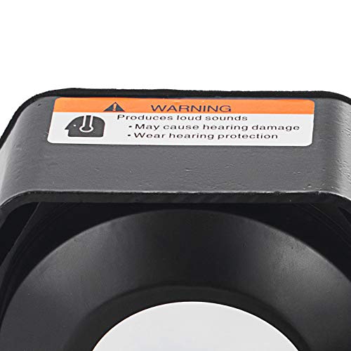 SHZOND Siren Bundle 200W 8 Tones Car Warning Alarm Emergency Warning Siren with PA Speaker MIC System for Police Cars & Fire Trucks (200W 8 Tones)