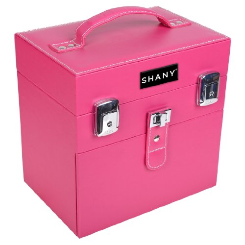 SHANY Color Matters - Nail Accessories Organizer and Makeup Train Case - Sugar Gum