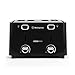 Westinghouse WT44BA Select Series 4 Slice Cool Touch Toaster, Extra Wide Slot, Black