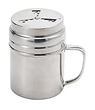 Elizabeth Karmel's Adjustable Dry Rub Shaker with Holes for Medium and Coarse Grind Seasonings, Stainless Steel, 1-Cup Capacity