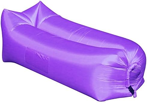 iZEEKER Inflatable Lounger Wind Breezy Pouch Couch Windbed Cloud Air Chair Sofa Bed Lazy Bag Been Sleeping Sand Beach Laybag Blow Up Original Lamzac Fast Hangout Outdoor Hammock Lounge Adults Kids