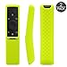 [2-Pack] Remote Case for Samsung BN59-01259B BN59-01259E BN59-01260A, AKWOX [Anti Slip] Shock Proof Washable Remote Protector Cover for Samsung UHD TV Remote Controller with Lanyard (Green)