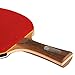 KEVENZ 2-Pack Patent Advanced Table Tennis Racket Come with Anti-Skid Handle, Wooden Blade Surrounded by Rubber (Advanced Table Tennis Racket)