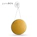 pureSOL Konjac Sponge - Turmeric - Facial Sponge, Natural Sponge, Eco-Friendly - Gentle Exfoliating Sponge, Deep Cleansing, Improved Skin Texture - Konjac Facial Cleansing Sponge