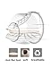 Nument Shoes Insoles for Kids Children Cotton Canvas Shoes Insole Double-Sided Cutting for Spring Autumn Winter Free Cut 1 Pair Apricot