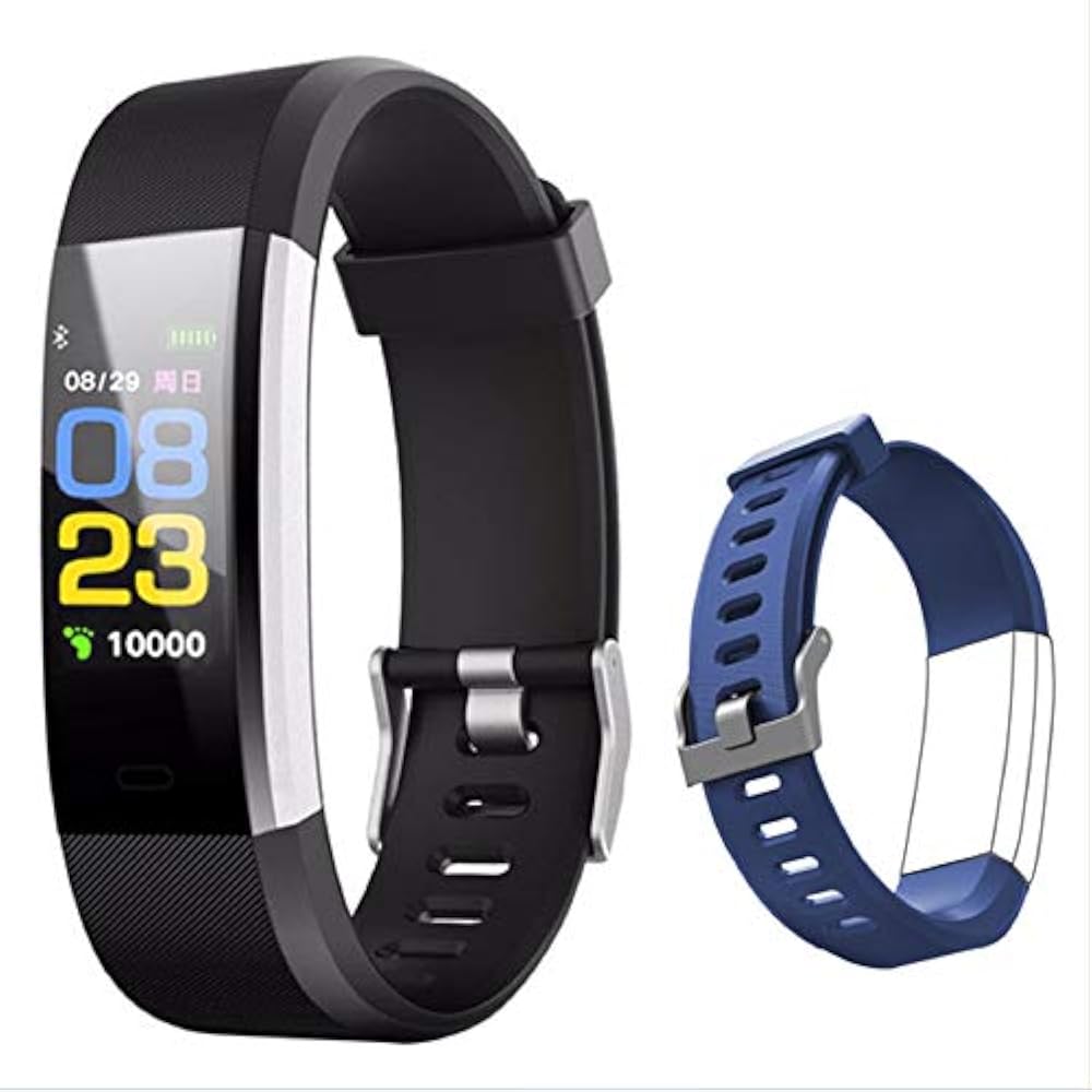 Waargroup Fitness Tracker Watch HR Band Activity Heart Rate Monitor