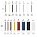 Heat Shrink Tubing, Tabiger 580pcs Electrical Shrink Wrap Insulation Tubes, 2:1 Shrinkage Ratio Shrink Tube, 7 Colors 11 Sizes Wire Wrap Cable Sleeve Sets in Storage Box
