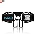 Virtual Reality Goggles Goggle Tech C1-Glass 3D Glasses for 3D Images & Videos on Android & iOS Smartphones (Black V2)