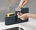 Joseph Joseph SinkBase Caddy Set with Soap Pump and Detergent Bottle, Gray