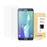 Galaxy S6 Edge Plus Screen Protector, Schoney Full coverage [Case Friendly] [2-Pack] HD Clear Soft Screen protector For Samsung Galaxy S6 Edge Plus [Edge to Edge][Anti-Bubble Film]