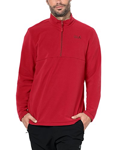 jack wolfskin half zip fleece
