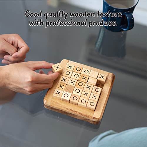 Tic Tac Toe Game Family Board Game Coffee Table Outdoor Toy Kids Level