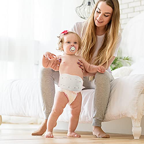 Healifty 1 Set Baby Belly Band Umbilical Hernia Belt Comfortable Newborn Belly Binder Infant