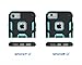 iPhone 8 Case, iPhone 7 Case, Vabogu [Heavy Duty] Soft TPU & Hard PC Rugged Dual Layer Case with Kickstand for iPhone 8 (2017) & iPhone 7 (2016) (Blue) (Blue)