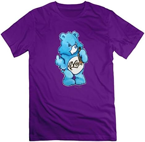 HEXUN Men's Don't Care Bear Fashion Funny T-Shirt