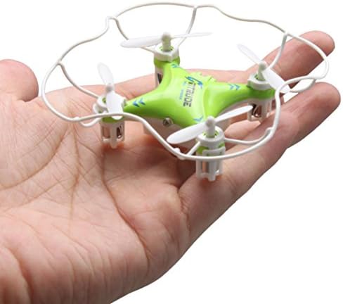 Sunward New Mini 3D Fly M9912 Radio Control 2.4GHz 6Axis Gyro Drone RC Quadcopter LED Light (one size, Green)