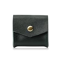 Meijunter Small Mini Genuine Leather Earphone Headphone Coin Bag USB Cable Storage Case Dark green