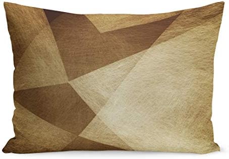 Amazon Com Semtomn Throw Pillow Covers Tan Pattern Abstract Dark
