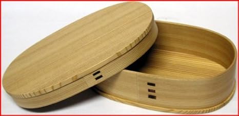 Amazon 秋田杉 大館曲げわっぱ 小判弁当箱 小 日本製 漆器 杉 保湿 天然木製 おかず 国産 天然木 女性 男性 弁当箱 オンライン通販