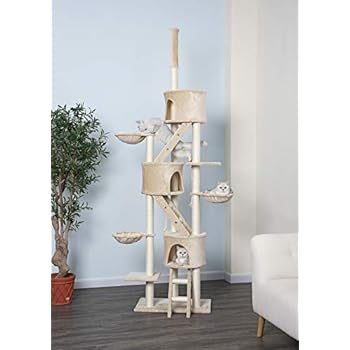 Go Pet Club Huge Cat Tree Beige Color