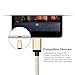 Type C, iOrange-E 2 Pack 6.6 Ft (2M) Braided Cable for OnePlus 2, Nexus 5X, Nexus 6P, New Macbook 12 inch, Lumia 950, ChromeBook Pixel, Nokia N1 Tablet, LG G5, HTC 10 and More, Black & Gold
