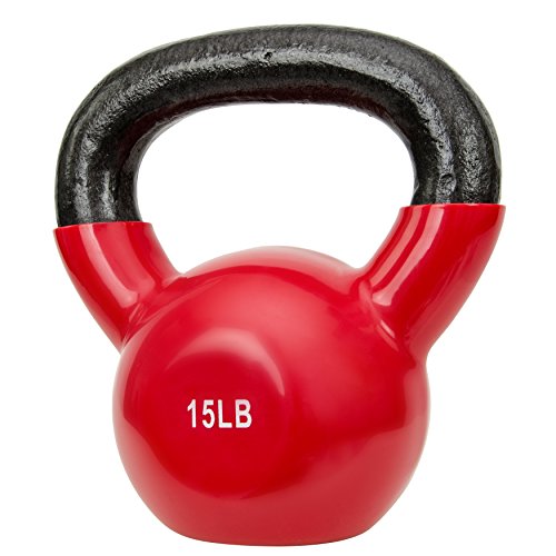 15-Pound Vinyl Coated Kettlebell - Image 7