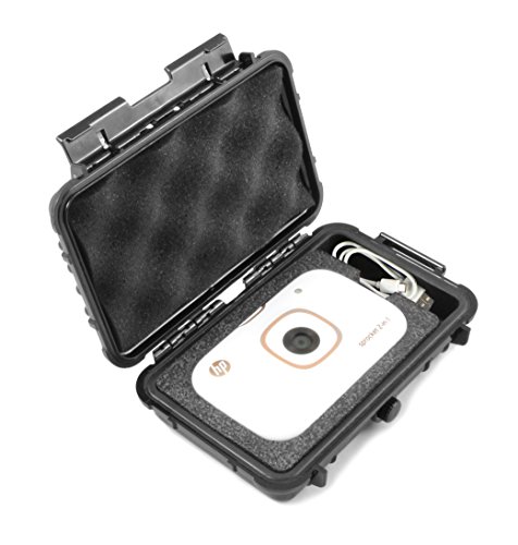 CASEMATIX Airtight Instant Camera Case For HP Sprocket 2-in-1 Portable Photo Printer & Instant Film Camera - Waterproof , Impact Resistant Camera Photo Printer Case