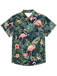 Hawaiian Shirts for Men Summer Beach Casual Short