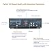 KEiiD Bluetooth 5.0 Stereo Digital Amplifier Receiver RMS 2X 40W for Home Audio Bookshelf Passive Speakers BGM Music System, Compact with FM Radio/USB/TF/ AUX/MP3/Mic, Remote Control Sleep Timerthumb 4